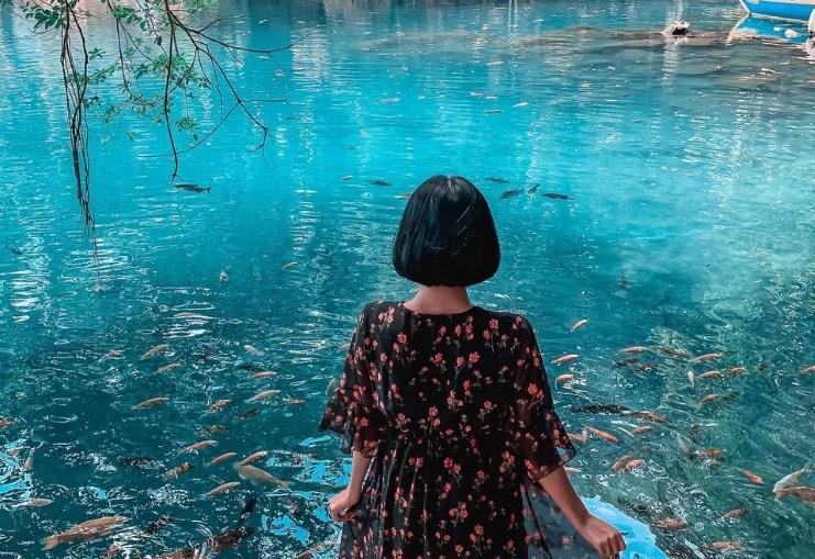 Foto Danau Biru Foto Danau Biru